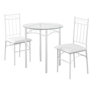 3 Piece Bistro Set by Monarch Specialties Inc.
