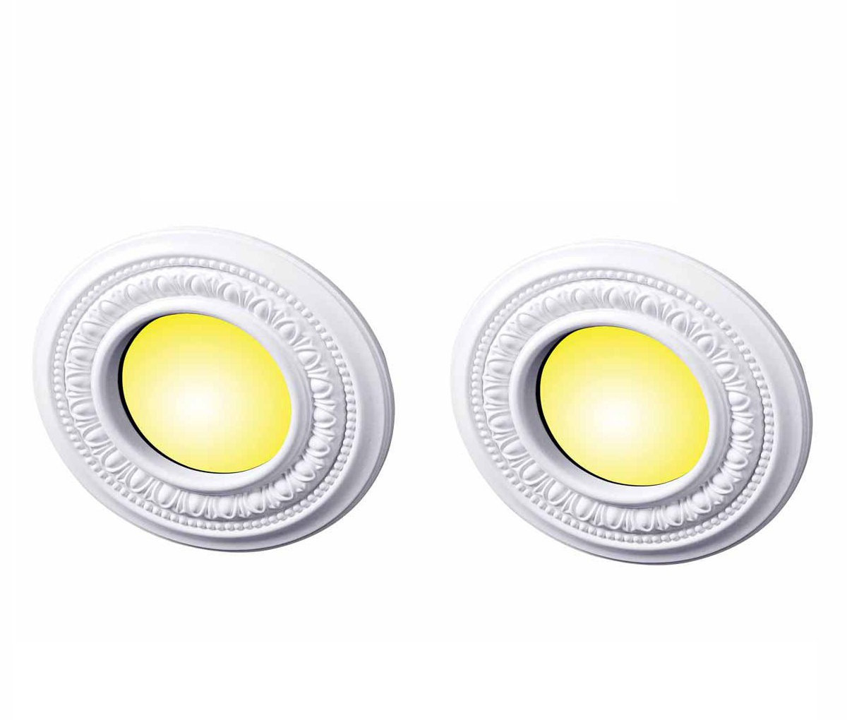 The Renovators Supply Inc. Spot Light Medallions Urethane 4" Decorative