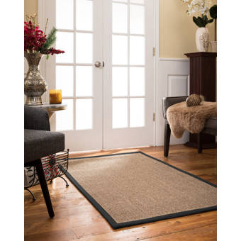 Bungalow Rose Ross Geometric Cotton Brown Beige Area Rug Wayfair