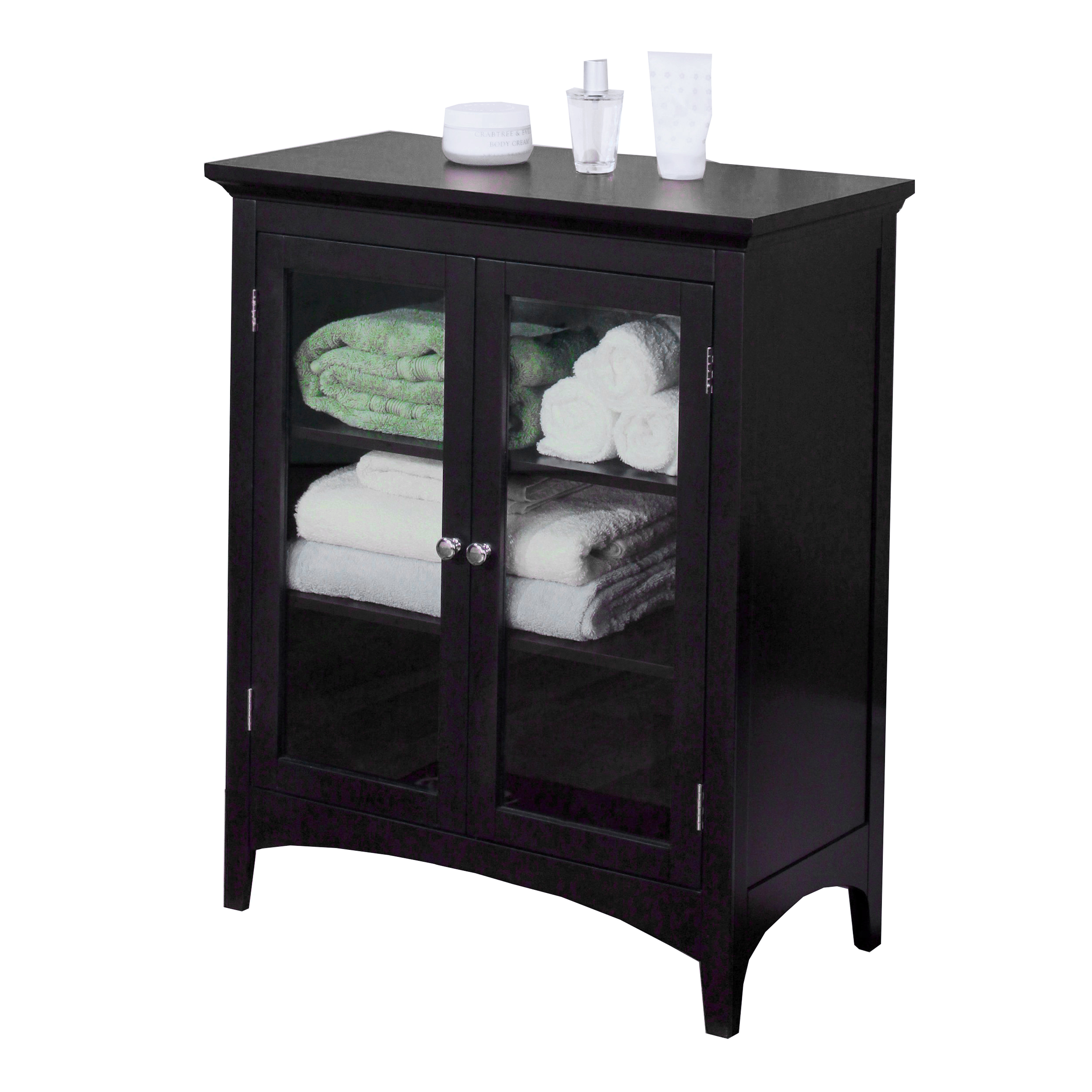 Bathroom Cabinet Storage : New Deal On Haotian White Floor Standing