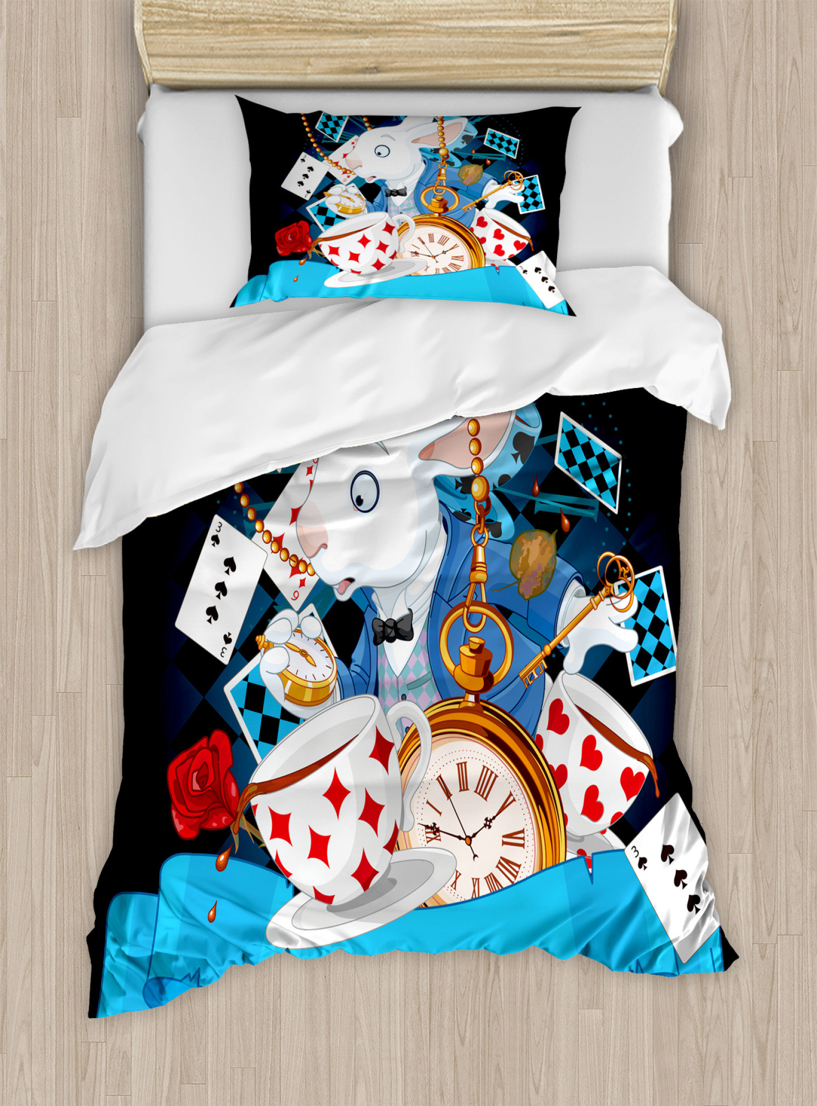 alice in wonderland bedding