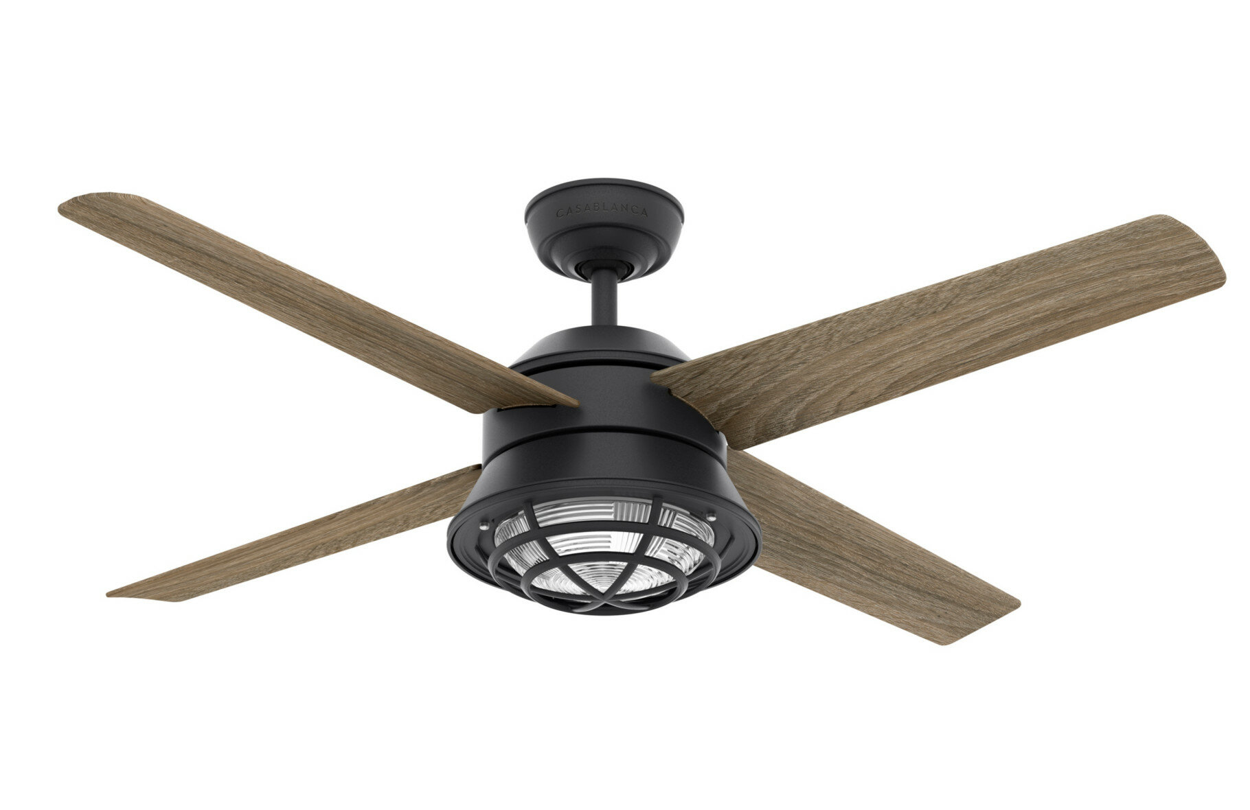 54 Seafarer 4 Blade Outdoor Led Ceiling Fan With Remote Light Kit Included