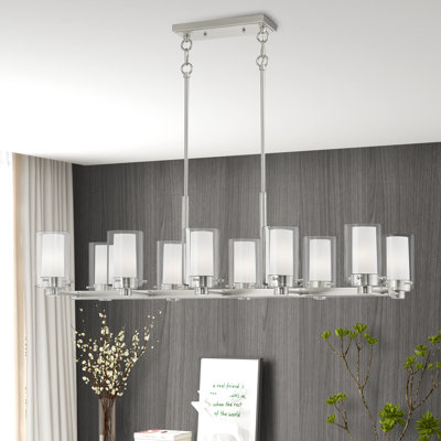 Edene 10 - Light Kitchen Island Linear Pendant
