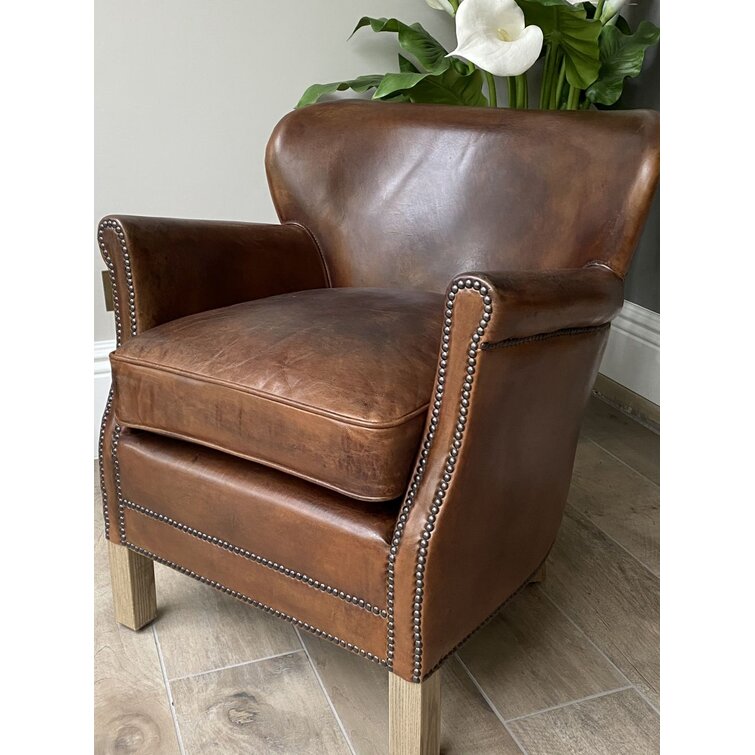 leather armchair restoration