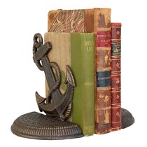 Aqua Brown Bling Abstract Bookshelves,Decorative Bookshelves Wooden Office bookends,Bookshelves for Thick Books,Family bookends 5x3 in Pair/Two 