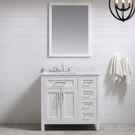 White 36 Bathroom Vanity ove decors tahoe 36" single bathroom vanity set with mirror in White 36 Bathroom Vanity ove decors tahoe 36" single bathroom vanity set with mirror in