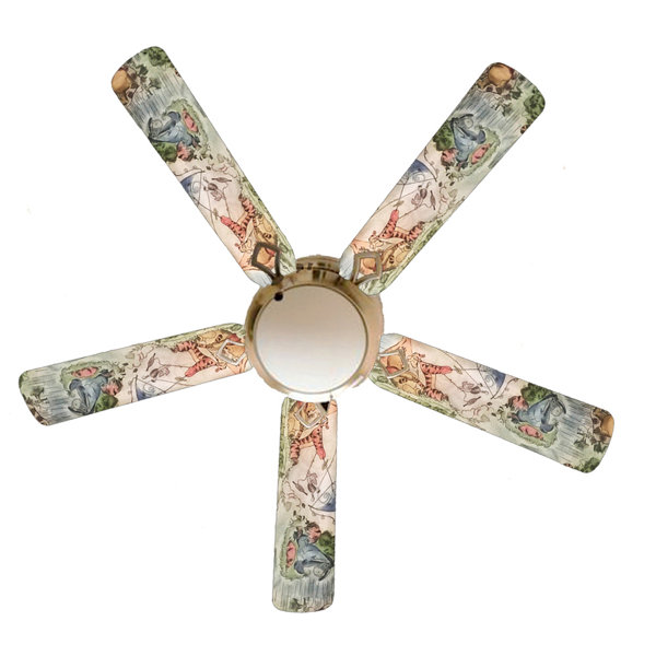888 Cool Fans 52 Winnie The Pooh Blustery Day 4 Blade Ceiling Fan