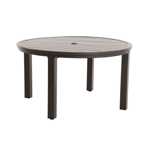 Latitude Run Behl Metal Dining Table Wayfair
