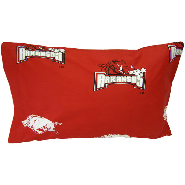 Arkansas Razorback Set of 2 Decorative Throw Pillow