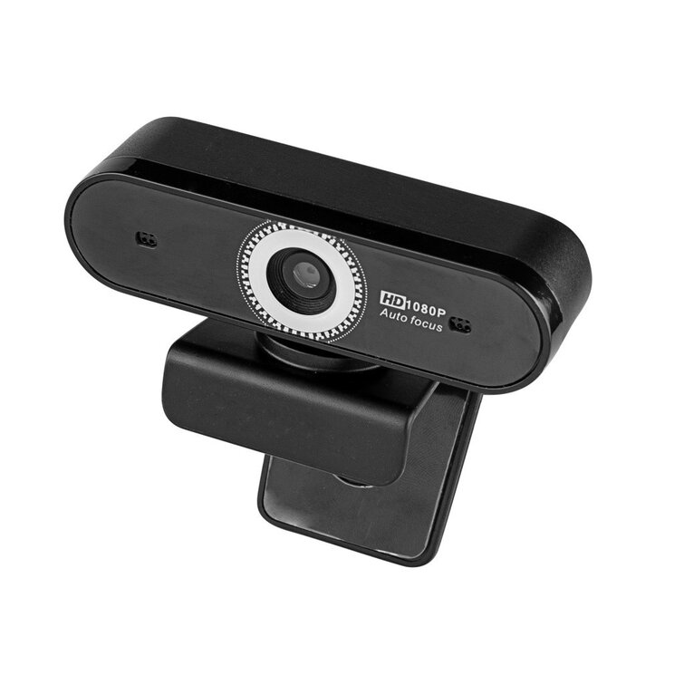 Webcam Auto Focusing Web Camera 1080P HD Cam Microphone for PC Laptop Desktop