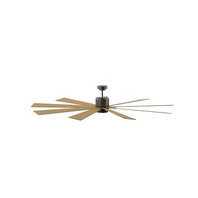 Mercury Row 72 Inch Mcdavid 9 Blade Led Ceiling Fan With