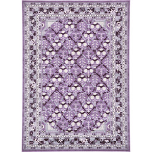 Purple Rugs You Ll Love Wayfair Irma Purple Area Rug