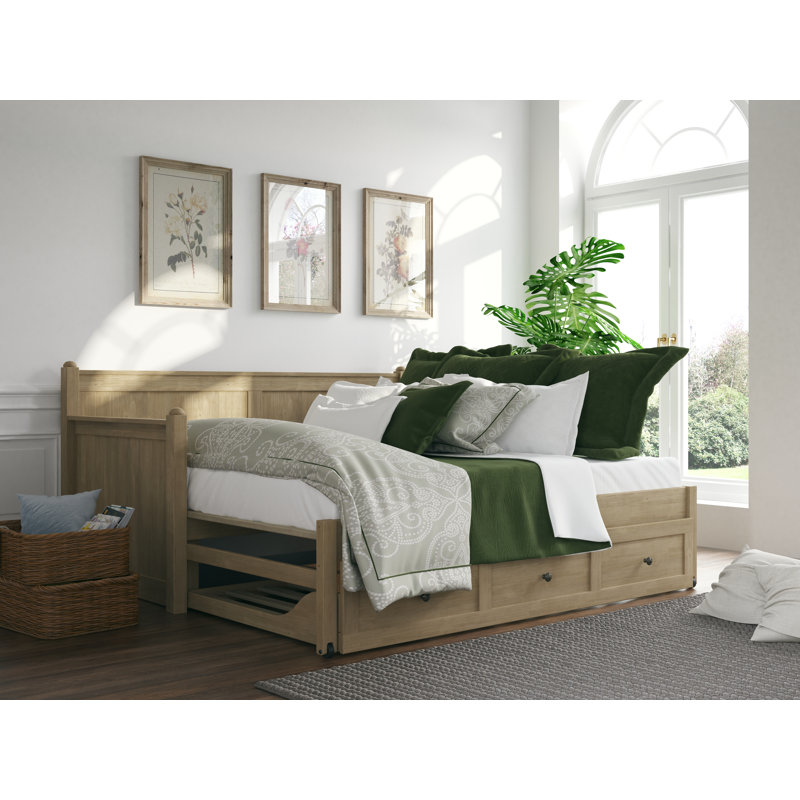 Rosecliff Heights Morrow Cottage Twin Daybed With Trundle