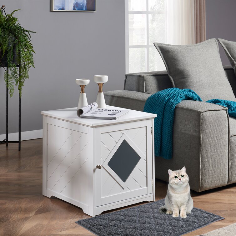 unipaws Wood Litter Box Enclosure & Reviews | Wayfair