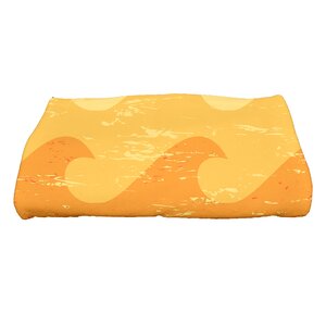 Golden Beach Deep Novelty Print Bath Towel