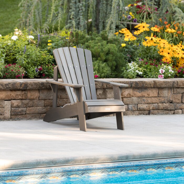 Plastic Resin Adirondack Chair