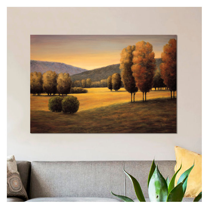 East Urban Home Brand New Day Ii Painting Print On Canvas Wayfair
