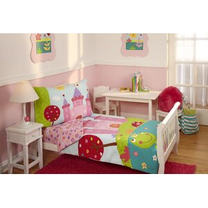 Kaela 4 Piece Fairytale Toddler Bedding Set