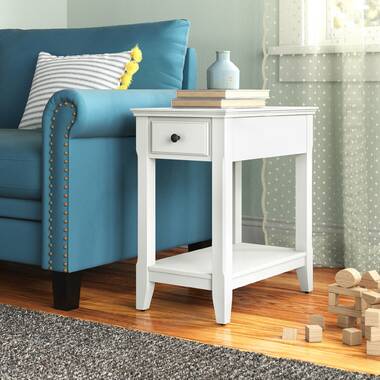 hague end table with storage