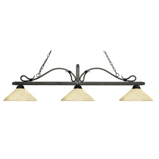 Go to store & view more images Red Barrel Studio Cendejas 3-Light Billiard Light