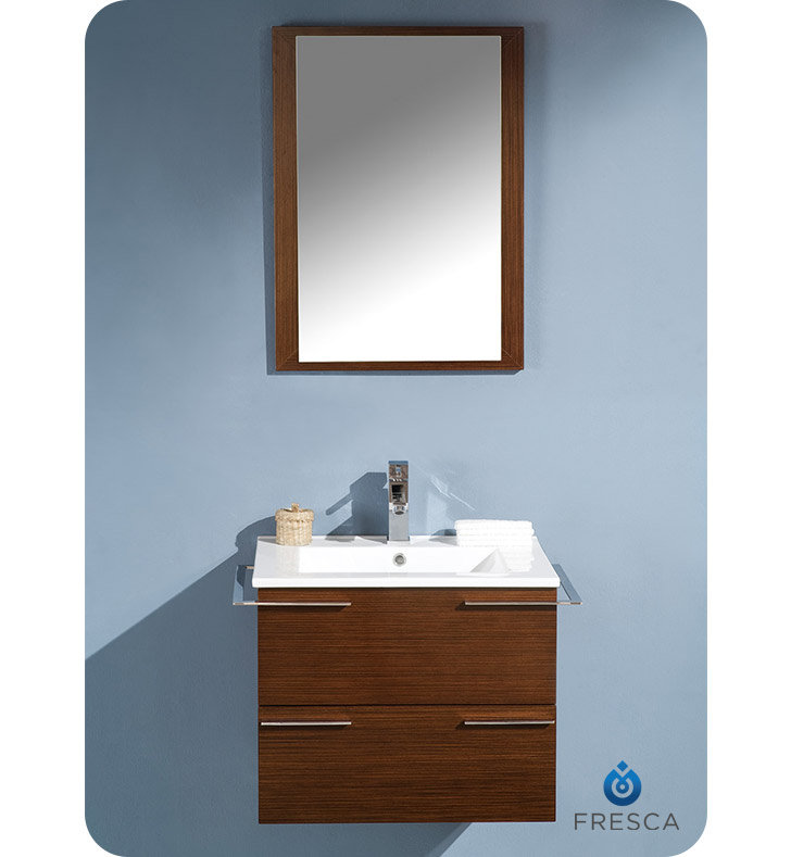 24 Mirrored Bathroom Vanity fresca cielo 24" single modern bathroom vanity set with mirror 24 Mirrored Bathroom Vanity fresca cielo 24" single modern bathroom vanity set with mirror
