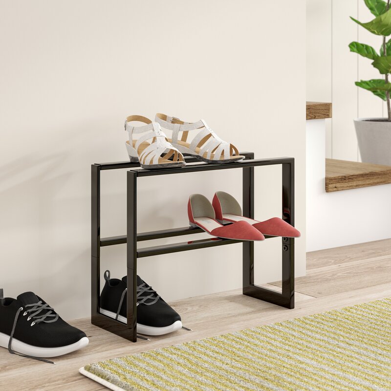 Yamazaki Line 9 Pair Shoe Rack Reviews Wayfair Co Uk