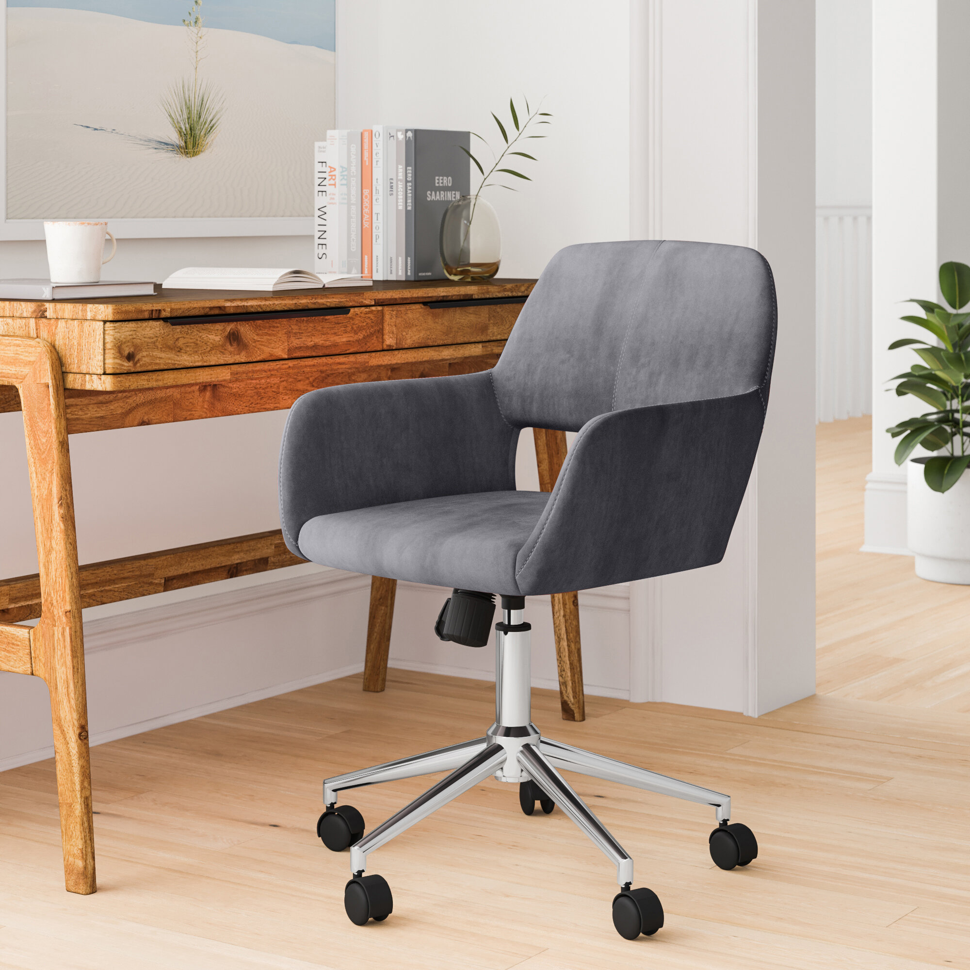 Gray Office Chairs You Ll Love In 2021 Wayfair