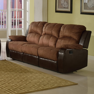 Pamela Microsuede Reclining Sofa Beverly Fine Furniture Pamela Microsuede Reclining Sofa
