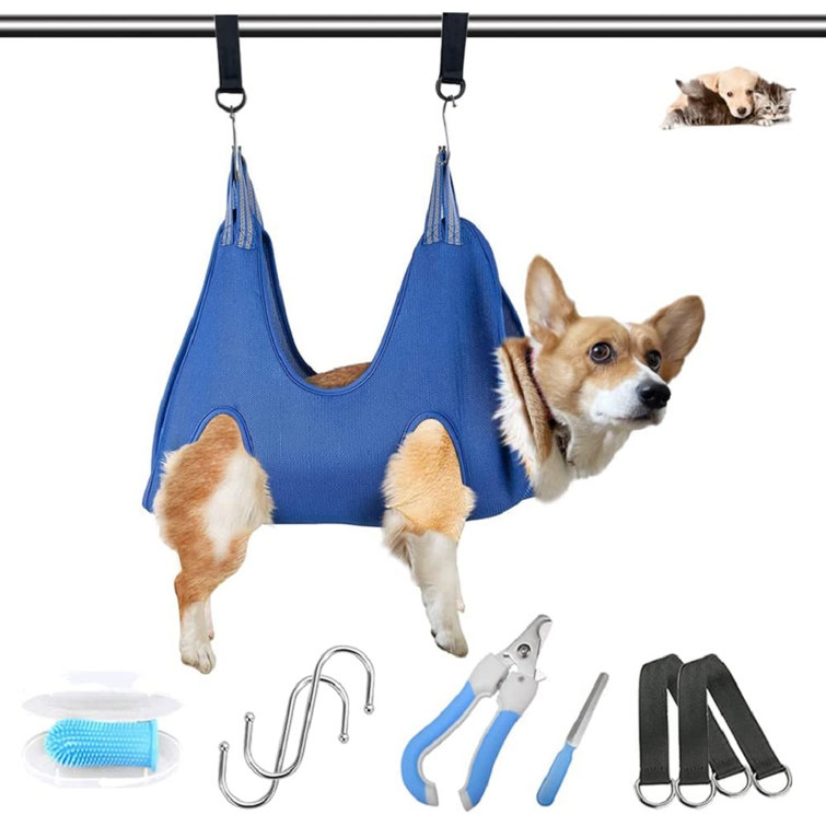 dog grooming hammock