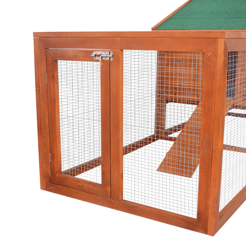 hexagonal rabbit hutch