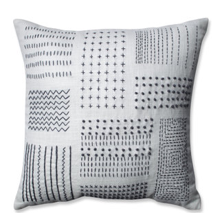 black and white tribal pillows