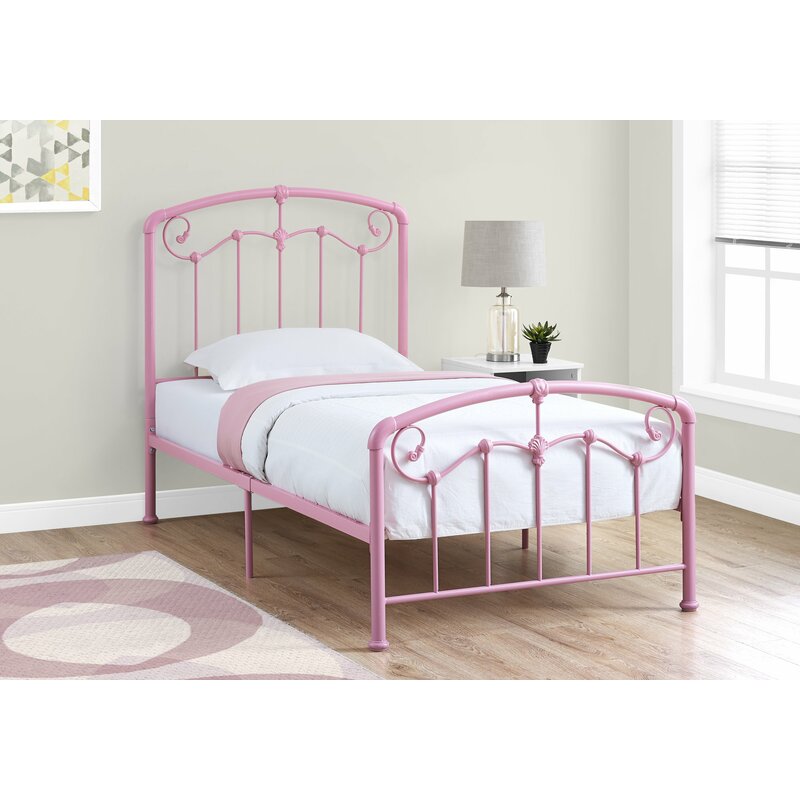 Charlton Home Lapointe Twin Slat Bed | Wayfair