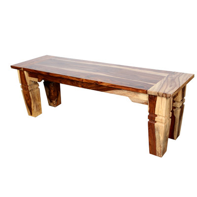 Loon Peak Traci Wood Bench Wayfair