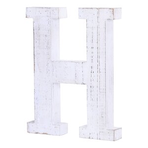 Wesleyville Wood Initial Letter Block