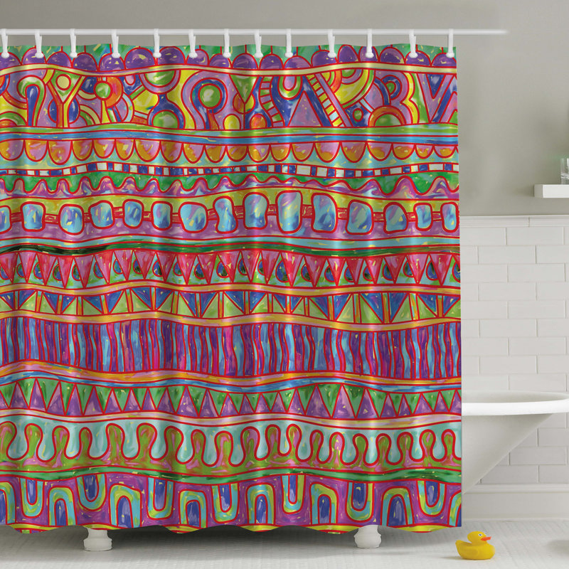 Ambesonne Tribal Print Shower Curtain Reviews Wayfair