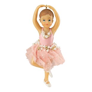 Pretty Ballerina Seated with Legs Out Figurine Ornament Statue 