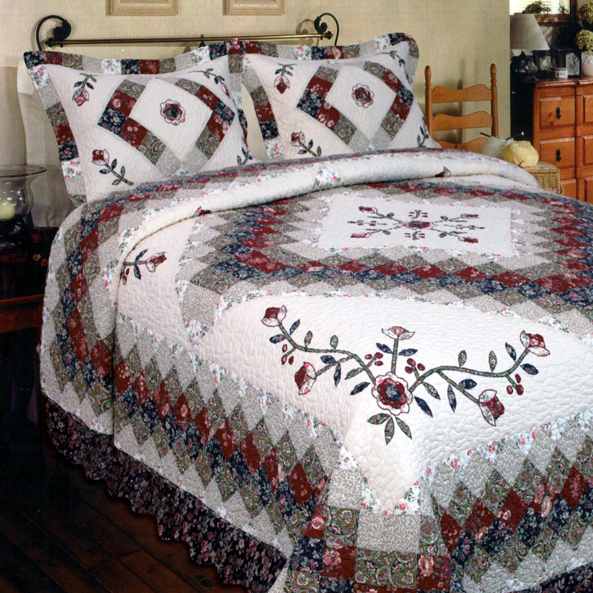 August Grove Calmaberry Single Reversible Quilt Reviews Wayfair