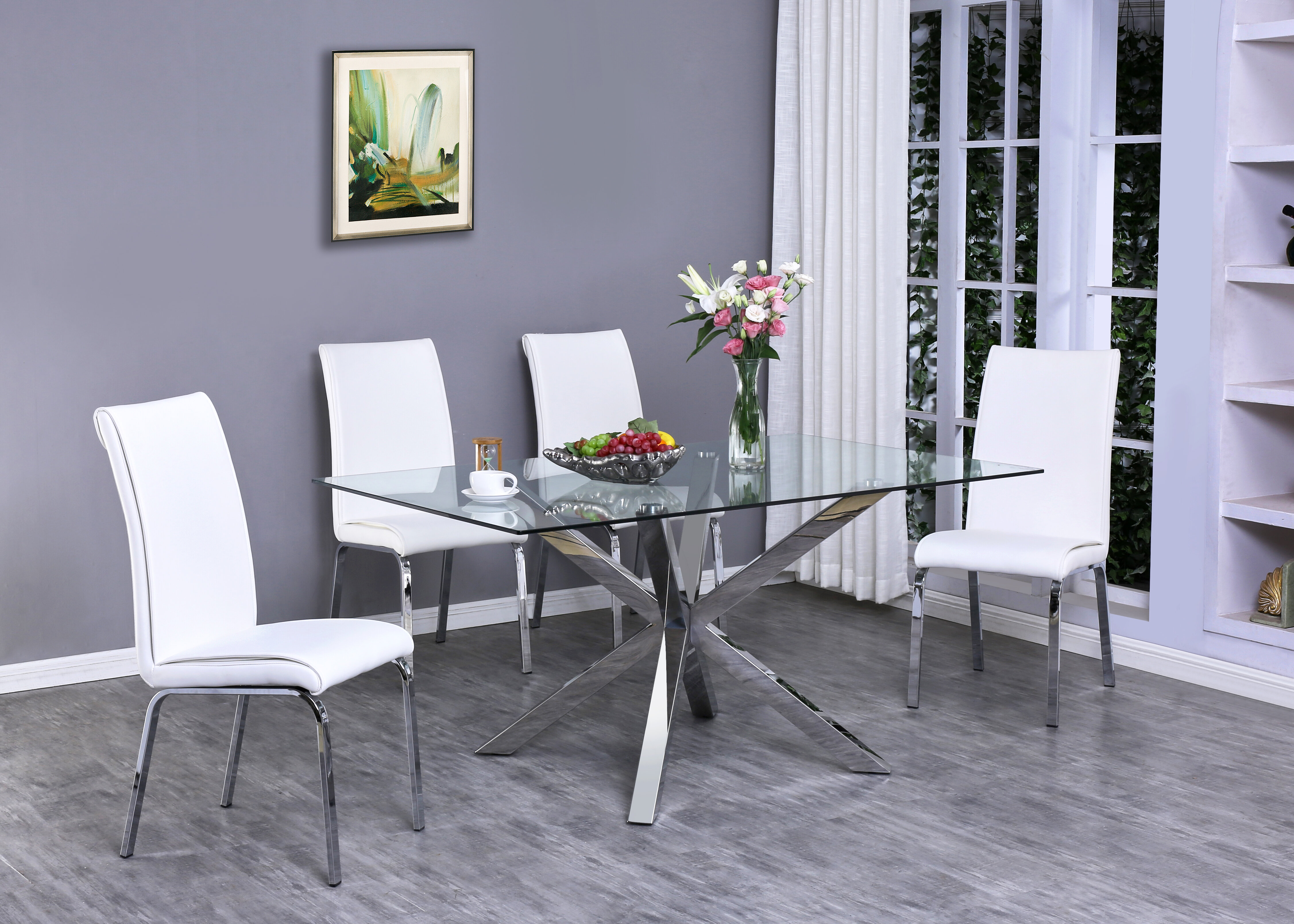 Wrought Studio Toohey 4 - Person Dining Set | Wayfair