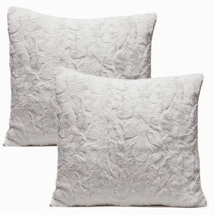 fuzzy accent pillows