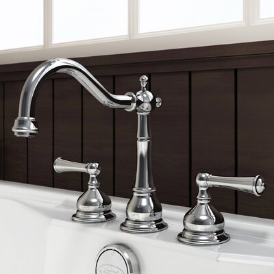 Jacuzzi Barrea Double Handle Deck Mount Roman Tub Faucet Trim