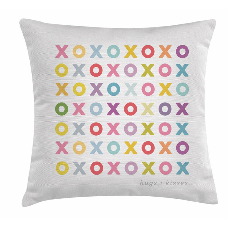 xoxo throw pillow