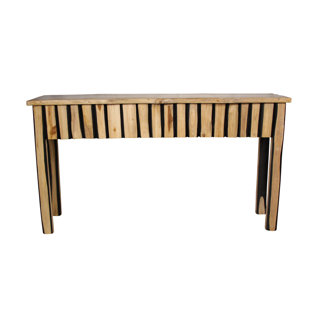 Teak Console Table by Ibolili Cheap