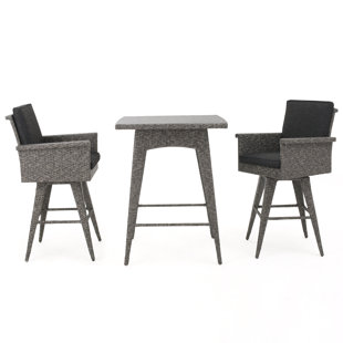 Seats 2 Kitchen Dining Room Sets You Ll Love Wayfair Washington 3 Piece Bar Table Set