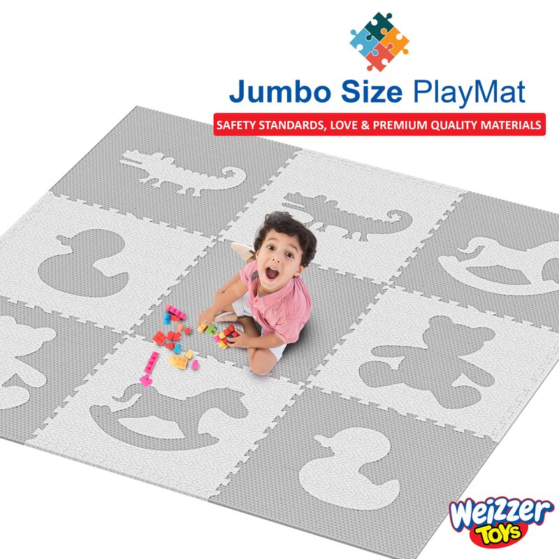 Weissertoys Puzzle Exercise Baby Interlocking Foam Playmat