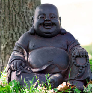 Ancient Treasures Happy Buddha Laughing Desktop Size Statue Ancient Treasures Happy Buddha Laughing Desktop Size Statue