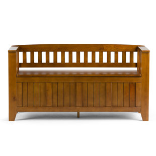 Acadian Wood Storage Bench Simpli Home Fashion and beautiful backpack