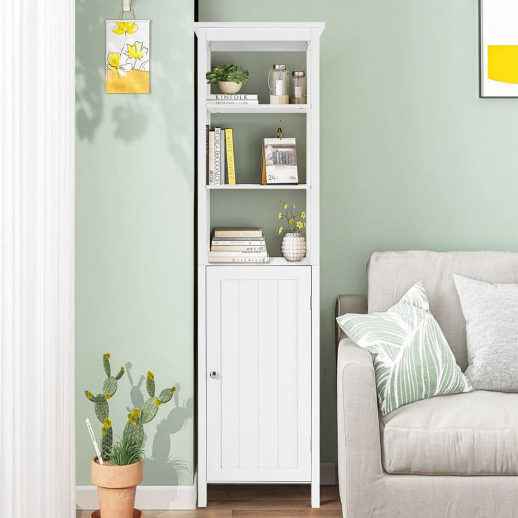 Latitude Run® Freestanding Linen Cabinet | Wayfair