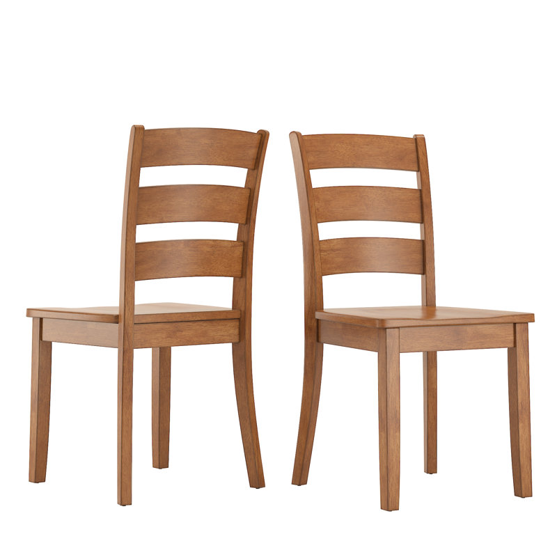 Bayne Solid Wood Dining Chair (Set of 2)