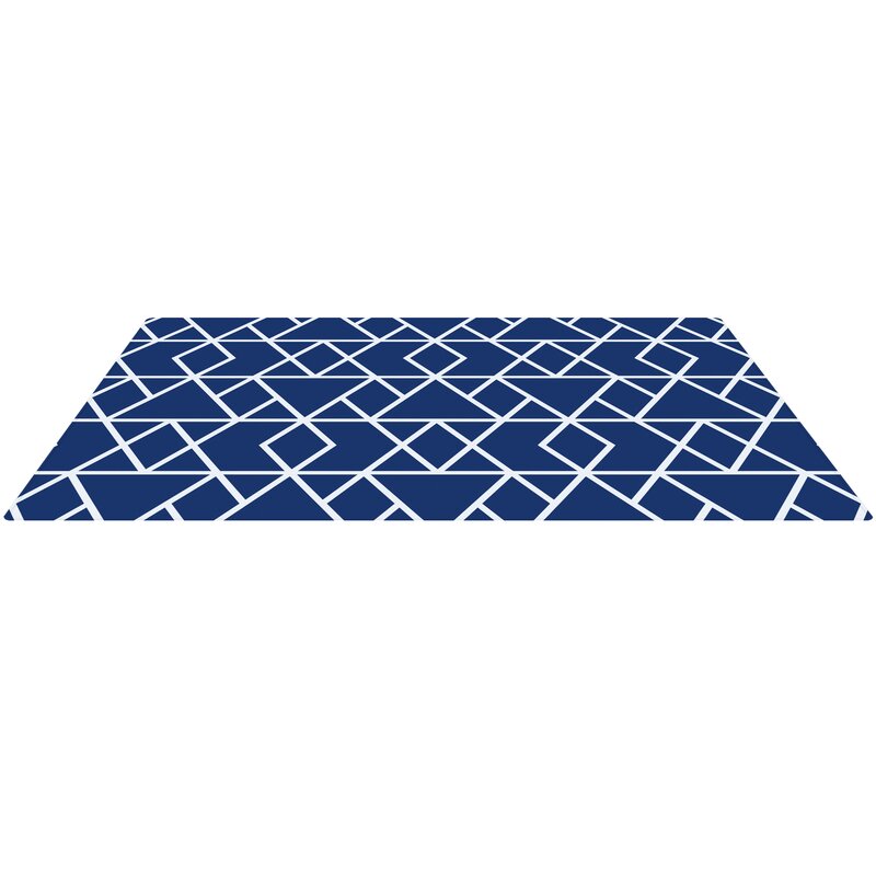 Comfort Design Mats Cushy N Thick Stylish Geo Mountain Foam