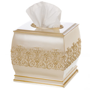 Go to store & view more images Creative Scents Shannon Square Tissue Box Cover